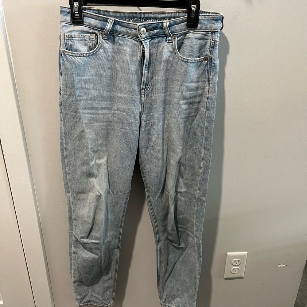 American Eagle Outfitters Women's Strigid Mom Jeans